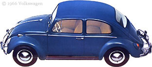 Blue Beetle Sedan
